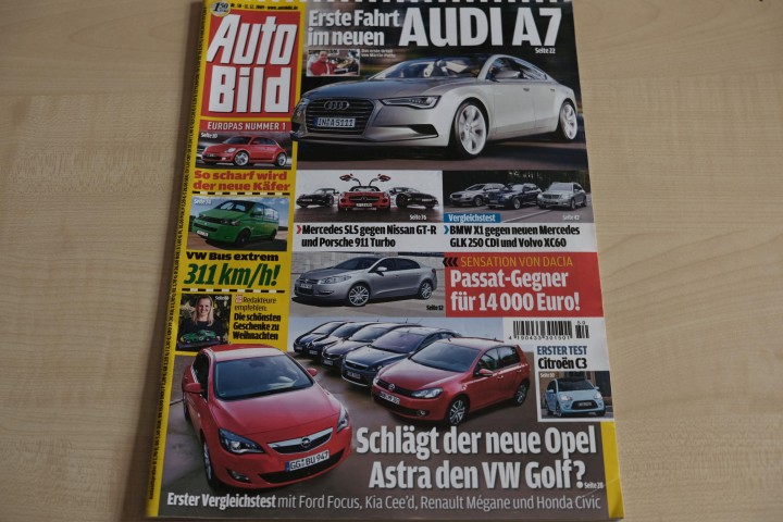 Deckblatt Auto Bild (50/2009)